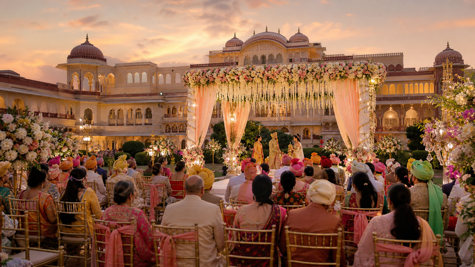 Royal destination wedding in Jaipur