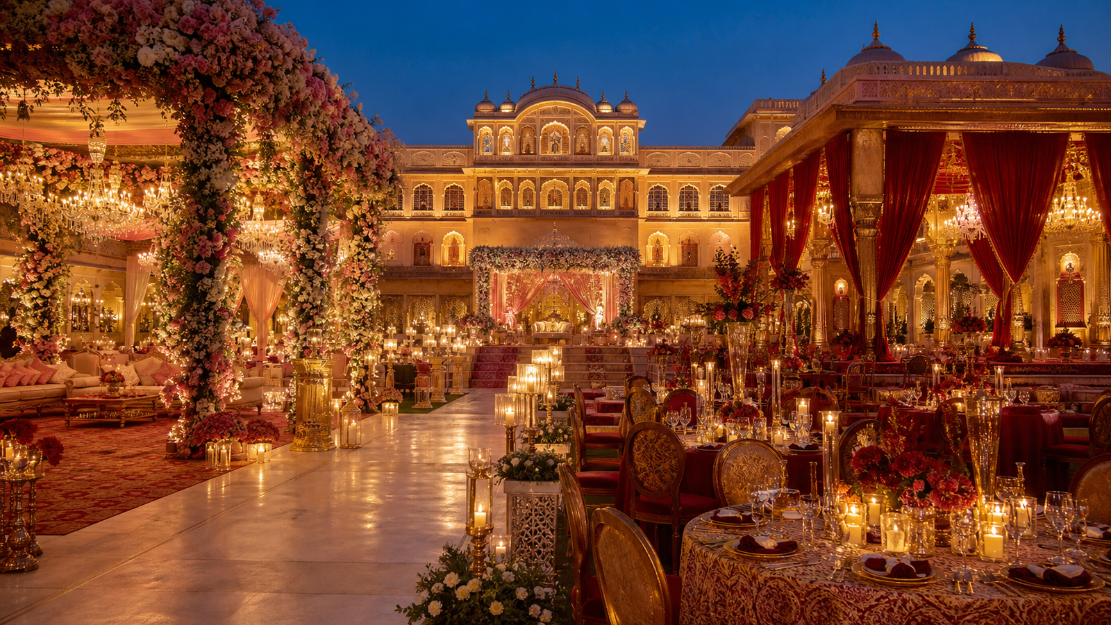 Luxury wedding themes