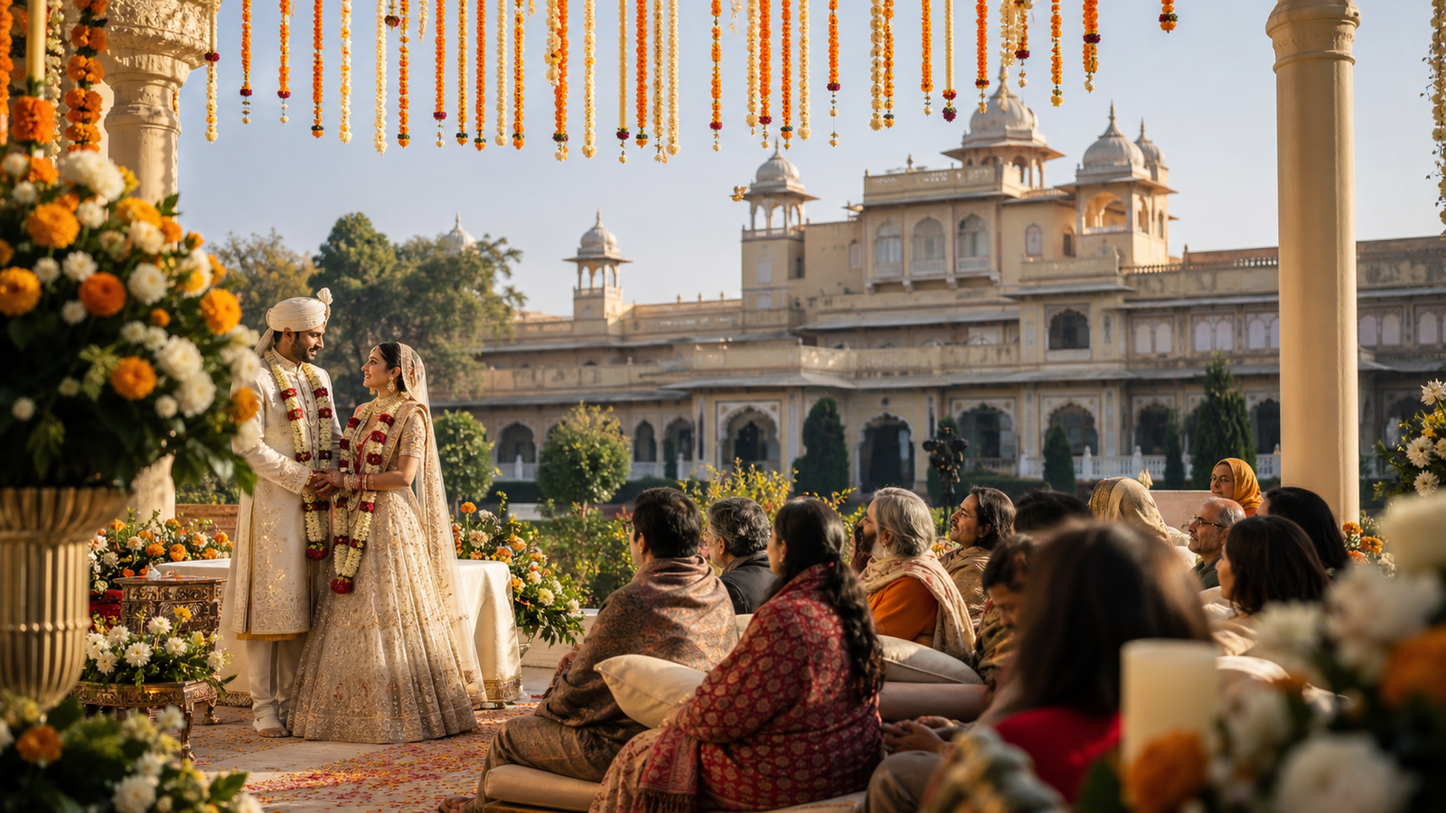 Winter wedding in Jaipur