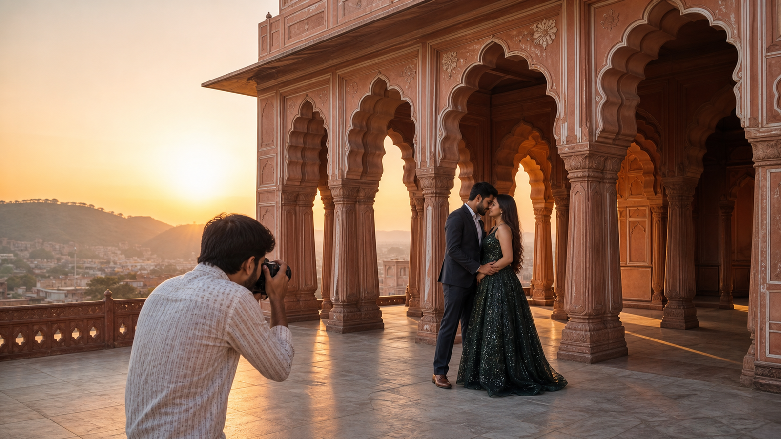 Pre-wedding photography in Jaipur