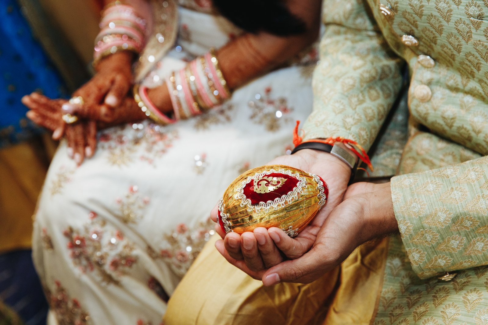 Traditional Hindu wedding ritual